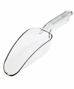 BarMan BarConic® Clear Polycarbonate Ice Scoop -BarMan Shop 12 oz barconic clear plastic ice scoop 1 700x700