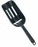 BarMan Ice Scoop With Drain - Black Plastic