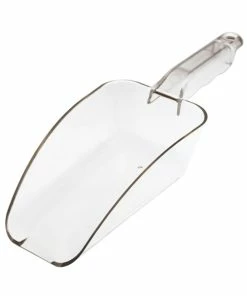 BarMan BarConic® Clear Polycarbonate Ice Scoop -BarMan Shop 24 oz barconic clear plastic ice scoop 1 700x700