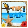 BarMan 3.5in Square Foam Coaster - Tiki Beach Design -BarMan Shop 3.5inSquareFoam TikiBeachDesign 700x700