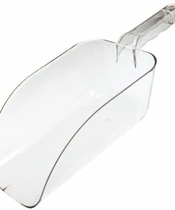 BarMan BarConic® Clear Polycarbonate Ice Scoop -BarMan Shop 64 oz barconic clear plastic ice scoop 1 700x700