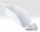 BarMan White PP 64oz Ice Scoop