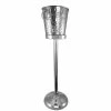 BarMan Stainless Steel Hammered Ice Bucket And Stand (Sold Separately) -BarMan Shop 8qt hammered bucket with stand 700x700