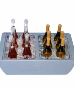 BarMan Dubler Party Coolers - Color Options -BarMan Shop DUBLER COOL MTLGRAY 700x700