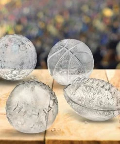 BarMan Sports Ball Ice Molds - Set Of 4 -BarMan Shop IB SPORTS 4 700x700