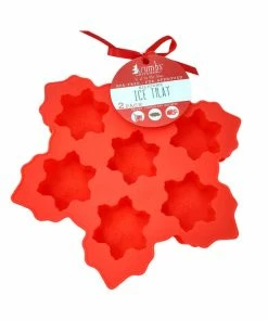 BarMan Snowflakes Ice Mold Trays