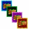 BarMan TIKI THEMED FOAM COASTERS - 3.5 INCH SQUARE -BarMan Shop TikiFoamCoaster Colors 700x700