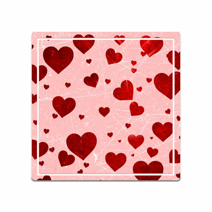 BarMan HEARTS THEMED FOAM COASTERS - 3.5 INCH SQUARE 3 BarMan HEARTS THEMED FOAM COASTERS - 3.5 INCH SQUARE