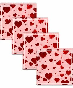BarMan HEARTS THEMED FOAM COASTERS - 3.5 INCH SQUARE 7 BarMan HEARTS THEMED FOAM COASTERS - 3.5 INCH SQUARE -BarMan Shop ValentinesDayDecor HeartCoaster HeartsCoasters CuteCoasters 3 700x700