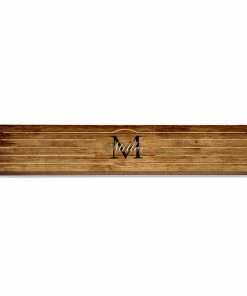 BarMan CUSTOMIZABLE Wooden Drip Tray NAME MONOGRAM DESIGN