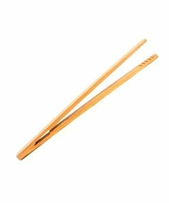 BarMan BarConic® Bamboo Tongs W/grip - 7 Inch