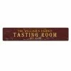 BarMan Custom Printed Bar Mat - Tasting Room - 20" X 4" -BarMan Shop bar mat tasting web bpc 800 700x700