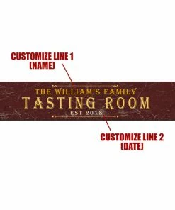 BarMan Custom Printed Bar Mat - Tasting Room - 20" X 4" -BarMan Shop bar mat tasting web bpc cus 700x700