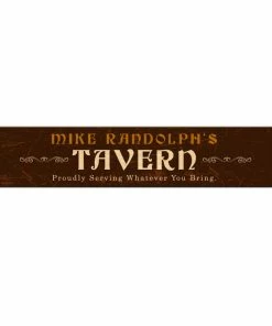 BarMan Custom Printed Bar Mat - Tavern - 20" X 4"