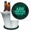 BarMan ADD YOUR NAME - Beer Bucket Coaster - Teal Grunge -BarMan Shop beer bucket coaster tealgrunge ayn bpc 800 700x700