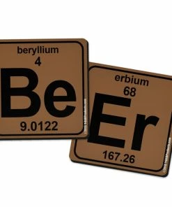 BarMan Elements Of Beer Foam Kolorcoat™ Coaster- 3.5 Inch Square