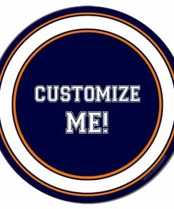 BarMan CUSTOMIZABLE - Beer Bucket Coasters - Sports Teams (Several Team Color Options) -BarMan Shop bucket coaster add your name bow 700x700