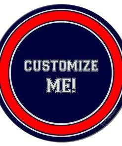 BarMan CUSTOMIZABLE - Beer Bucket Coasters - Sports Teams (Several Team Color Options) -BarMan Shop bucket coaster add your name brgy 700x700