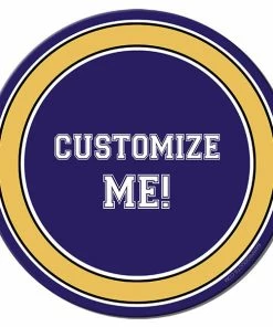 BarMan CUSTOMIZABLE - Beer Bucket Coasters - Sports Teams (Several Team Color Options) -BarMan Shop bucket coaster add your name pgw 700x700