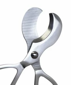 BarMan Cigar Scissors - Surgical Steel With Black Leather Case -BarMan Shop cigar scissors cutter 700x700