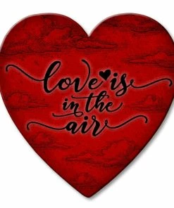 BarMan Valentine's Day Theme - Heart Shaped Cork Bottom Coasters -BarMan Shop coa heart loveair 800 2 700x700