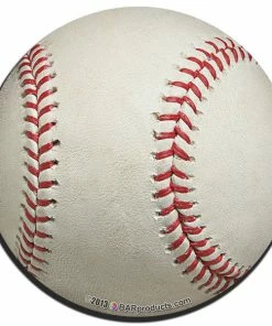 BarMan Sports Foam Kolorcoat™ Coaster - 4 Inch Round -BarMan Shop coaster round baseball 700x700