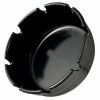 BarMan Ashtray - Black Plastic - 4 Inch Diameter -BarMan Shop custom black plastic ash tray 1 700x700
