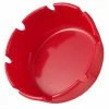 BarMan Ashtray - Red Plastic - 4 Inch Diameter -BarMan Shop custom red plastic ash tray 1 700x700