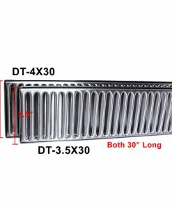 BarMan BarConic® 30" Stainless Steel Drip Tray -BarMan Shop dt 3 5x30 stainless steel drip tray barconic size compare 700x700