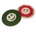 BarMan Flipserve™ Drink Coasters - "SMILEY" Red Stop And Green Go - 4" Round - Pack Of 100