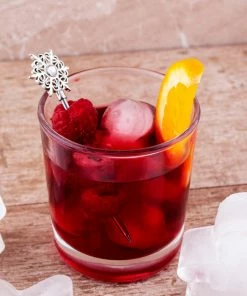 BarMan Gingerbread Ice Mold Tray -BarMan Shop gingerbread ice tray scene2 700x700