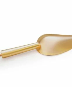BarMan Olea™ Ice Scoop - Gold Plated -BarMan Shop gold plated ice scoop bpc 1 700x700