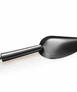 BarMan Olea™ Ice Scoop - Gun Metal -BarMan Shop gunmetal plated ice scoop bpc 1 700x700