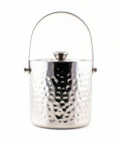 BarMan BarConic® Hammered Double Wall Ice Bucket - 1.8 QT