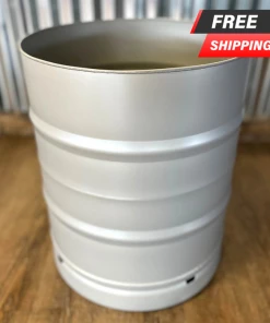 BarMan Keg Trash Can