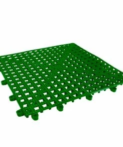 BarMan Interlocking Shelf Mats - 12" X 12" - Color Options -BarMan Shop interlock green 700x700