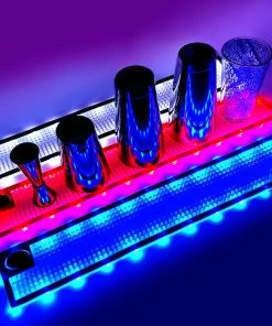 BarMan LED Bar Mats (3 3/4" W X 23 3/8" L) - 3 Color Options - Red, White, And Blue -BarMan Shop lighted bar mat bpc 1 700x700