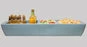 BarMan Metallic Gray Party Barge