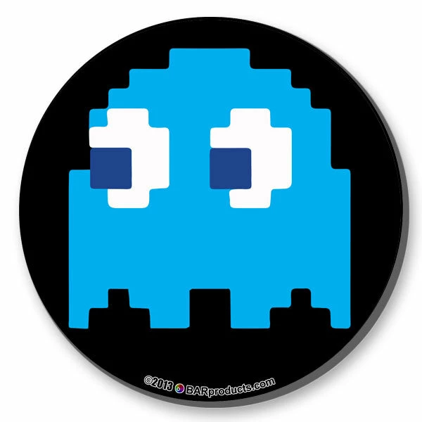 Nom Nom Foam Kolorcoat™ Coaster - 4 inch Round BarMan Nom Nom Foam Kolorcoat™ Coaster - 4 Inch Round -BarMan Shop nom nom pac man coaster