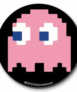 BarMan Nom Nom Foam Kolorcoat™ Coaster - 4 Inch Round 5 BarMan Nom Nom Foam Kolorcoat™ Coaster - 4 Inch Round -BarMan Shop nom nom pac man coaster pink 700x700