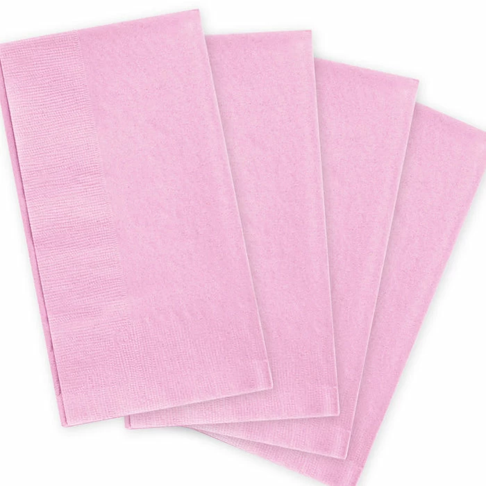 BarMan BarConic® 15” X 17” 2-PLY Colored Paper Dinner Napkins – PINK – Pack Of 100 5 BarMan BarConic® 15” X 17” 2-PLY Colored Paper Dinner Napkins – PINK – Pack Of 100 - Image 3