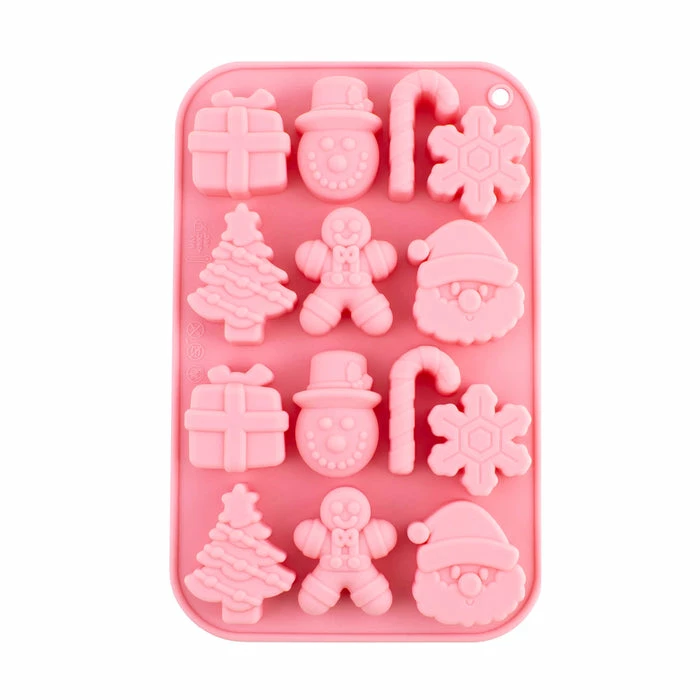 BarMan Christmas Variety Designs - Ice Mold Tray (Color Options) 3 BarMan Christmas Variety Designs - Ice Mold Tray (Color Options)