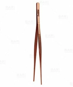 BarMan Olea™ Copper Plated Long Garnish Tongs -BarMan Shop plating tongs copper bpc 800 700x700