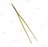 BarMan Olea™ Gold Plated Long Garnish Tongs