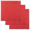 BarMan BarConic® 10” X 10” 2-PLY Colored Paper Beverage Napkins – Red – Pack Of 250 -BarMan Shop red colored 2ply beverage napkin display 700x700
