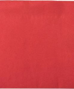 BarMan BarConic® 10” X 10” 2-PLY Colored Paper Beverage Napkins – Red – Pack Of 250 -BarMan Shop red colored 2ply beverage napkin 700x700