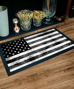 BarMan BAR SERVICE MAT - AMERICAN FLAG- COLOR OPTIONS - 17.25" X 10" -BarMan Shop service mat BLACK FLAG WEB bpc 5 496x496 5191d9dd e279 4bbd b058 fdcbea5b9fc5 700x700