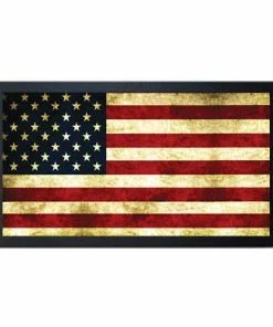 BarMan BAR SERVICE MAT - AMERICAN FLAG- COLOR OPTIONS - 17.25" X 10"