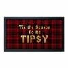 BarMan Bar Service Mat - Tis The Season To Be Tipsy - 17.25" X 10" -BarMan Shop service mat TIPSY WEB bpc 250 700x700
