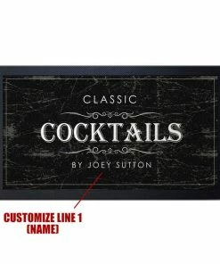 BarMan Custom Printed Bar Service Mat - 17.25" X 10" -BarMan Shop service mat classic web bpc cus 700x700